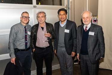 Adam Phillips and Drs. Usher, Zaman, and Keepers